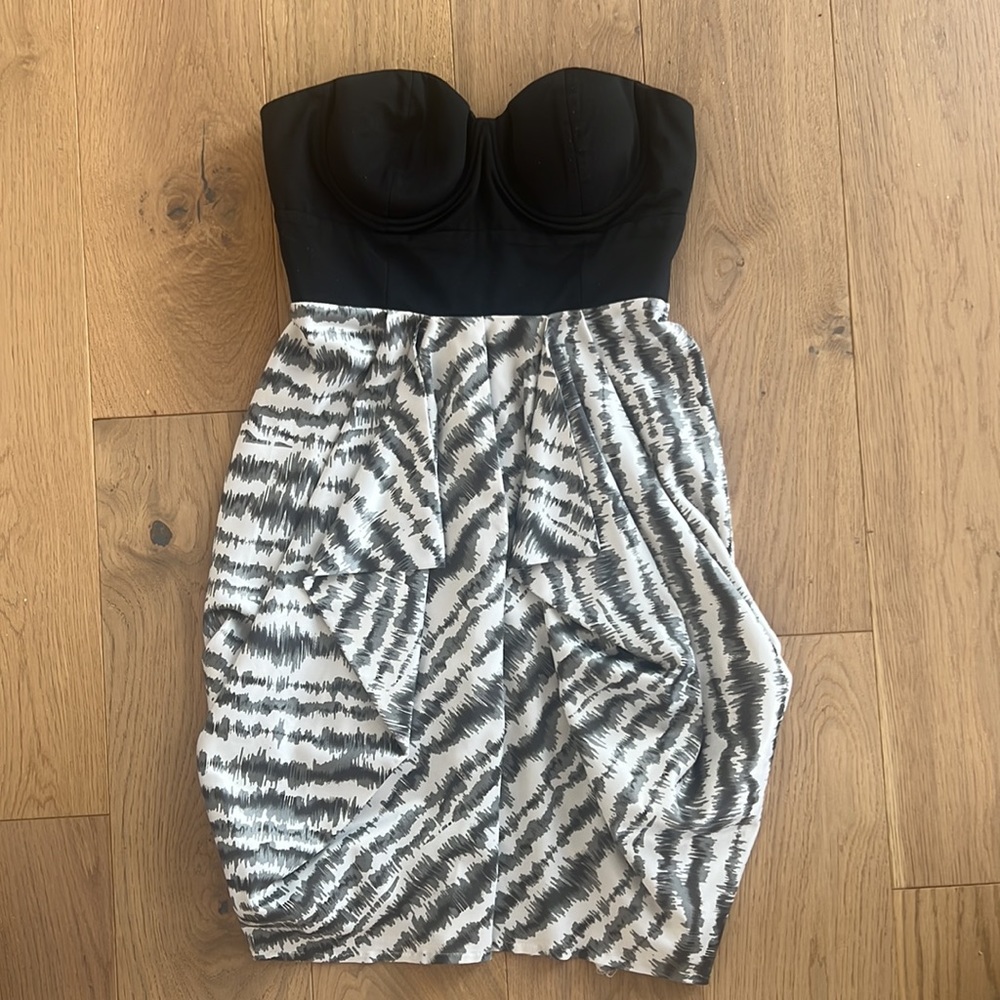 Bustier style Cocktail Dress XS